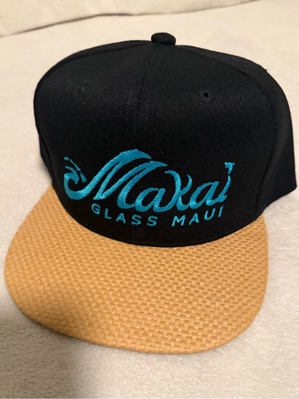 Black & Tan Snapback Hat